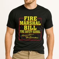 Fire Marshal Bill Safety School Funny Firefighter Cooling Performance Crew T-Shirt