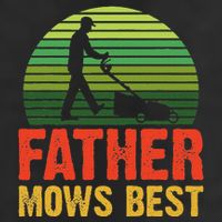 Father Mows Best Cool Comfort Performance Bucket Hat