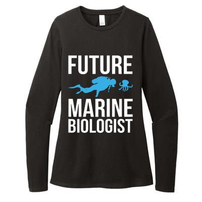 Future Marine Biologist Gift For Students Sea Life Womens CVC Long Sleeve Shirt