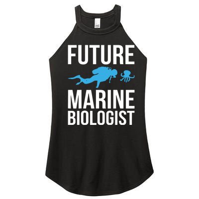 Future Marine Biologist Gift For Students Sea Life Women’s Perfect Tri Rocker Tank