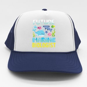 Future Marine Biologist Gifts Student For Men Women Trucker Hat