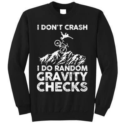 Funny Mountain Bike Art MTB Mountain Biking Lover Men Women Sweatshirt