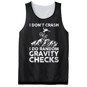 Funny Mountain Bike Art MTB Mountain Biking Lover Men Women Mesh Reversible Basketball Jersey Tank