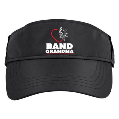 Funny Marching Band Grandma Music Lover Percussion Mom Gift Adult Drive Performance Visor