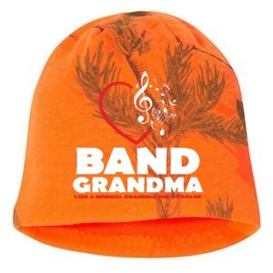 Funny Marching Band Grandma Music Lover Percussion Mom Gift Kati - Camo Knit Beanie