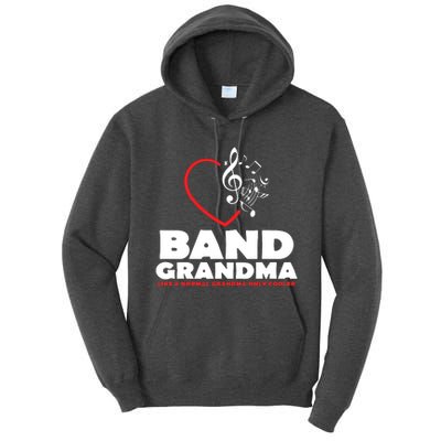 Funny Marching Band Grandma Music Lover Percussion Mom Gift Tall Hoodie