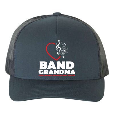 Funny Marching Band Grandma Music Lover Percussion Mom Gift Yupoong Adult 5-Panel Trucker Hat