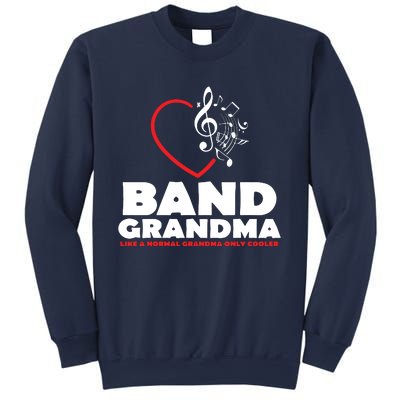 Funny Marching Band Grandma Music Lover Percussion Mom Gift Sweatshirt