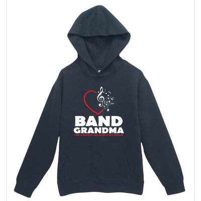 Funny Marching Band Grandma Music Lover Percussion Mom Gift Urban Pullover Hoodie