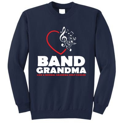 Funny Marching Band Grandma Music Lover Percussion Mom Gift Tall Sweatshirt