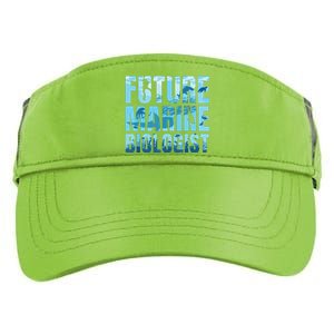 Future Marine Biologist Ocean Biology Marine Life Gift Adult Drive Performance Visor