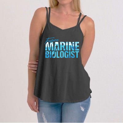 Future Marine Biologist Ocean Student Biology Gift Women's Strappy Tank