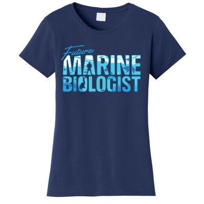 Future Marine Biologist Ocean Student Biology Gift Women's T-Shirt