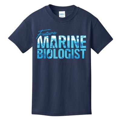 Future Marine Biologist Ocean Student Biology Gift Kids T-Shirt