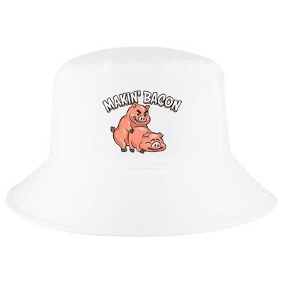 Funny Making Bacon For Women Cool Pig Bacon Joke Cool Comfort Performance Bucket Hat