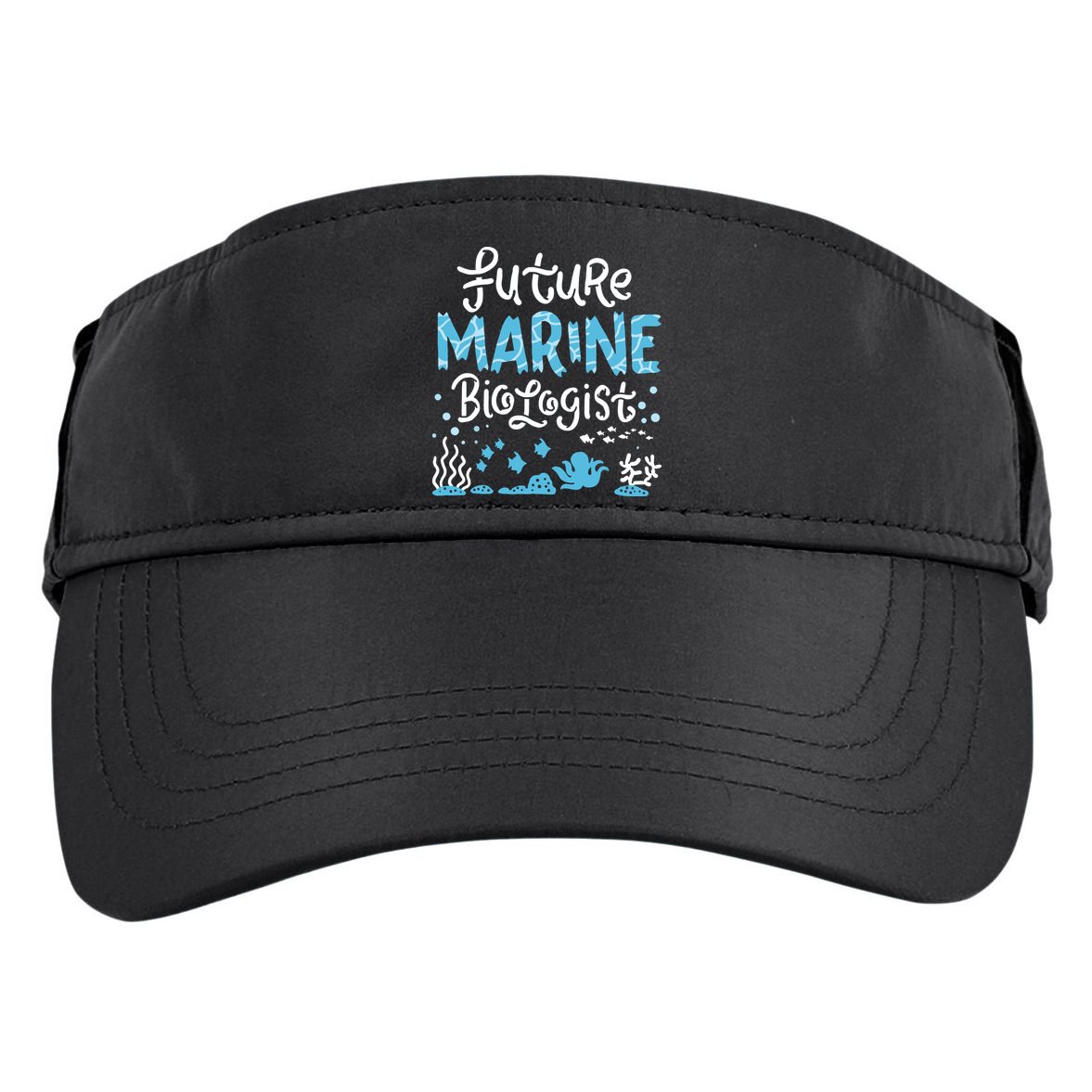 Future Marine Biologist Student Adult Drive Performance Visor