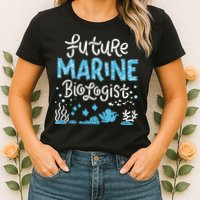 Future Marine Biologist Student Womens T-Shirt