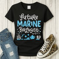 Future Marine Biologist Student Womens T-Shirt