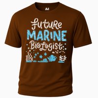 Future Marine Biologist Student Cooling Performance Crew T-Shirt