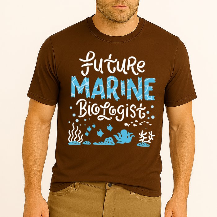 Future Marine Biologist Student Cooling Performance Crew T-Shirt