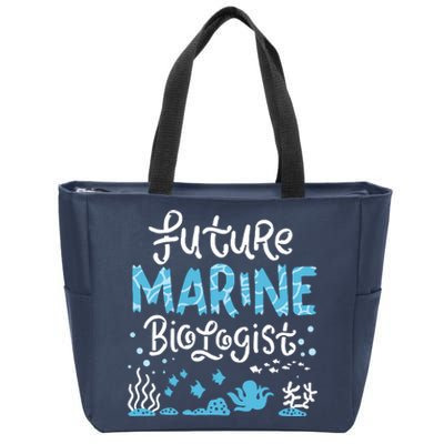 Future Marine Biologist Student Zip Tote Bag