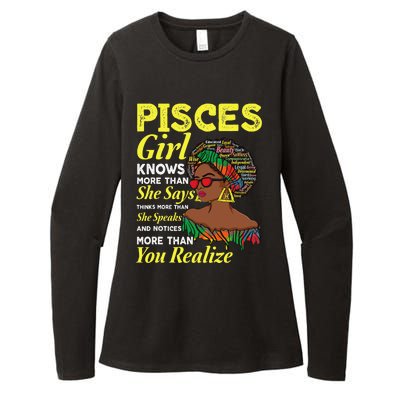 February March birthday astrology Zodiac sign Pisces queen Womens CVC Long Sleeve Shirt