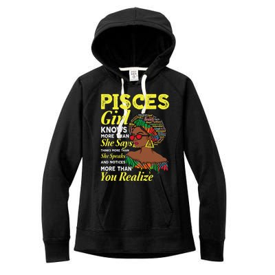 February March birthday astrology Zodiac sign Pisces queen Women's Fleece Hoodie