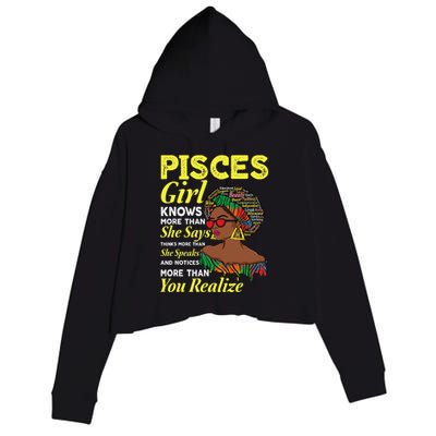 February March birthday astrology Zodiac sign Pisces queen Crop Fleece Hoodie