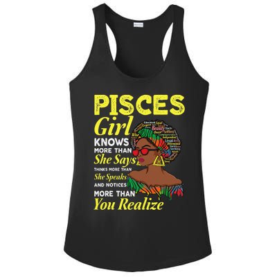 February March birthday astrology Zodiac sign Pisces queen Ladies PosiCharge Competitor Racerback Tank