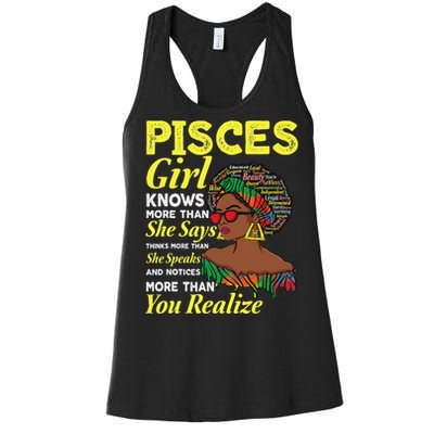 February March birthday astrology Zodiac sign Pisces queen Women's Racerback Tank