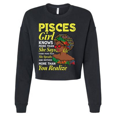 February March birthday astrology Zodiac sign Pisces queen Cropped Pullover Crew