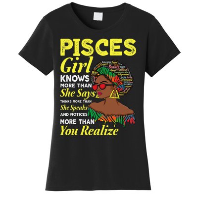 February March birthday astrology Zodiac sign Pisces queen Women's T-Shirt