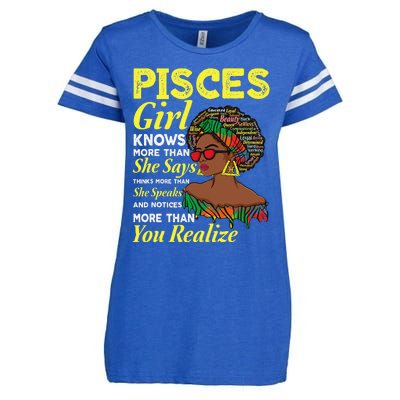 February March birthday astrology Zodiac sign Pisces queen Enza Ladies Jersey Football T-Shirt