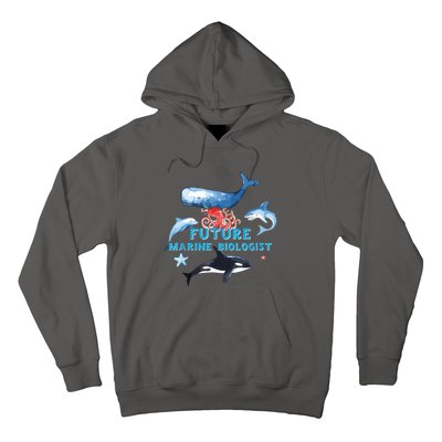 Future Marine Biologist Aspirational Boy Girl Hoodie