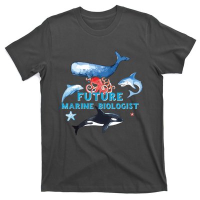 Future Marine Biologist Aspirational Boy Girl T-Shirt