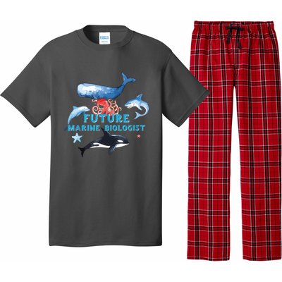 Future Marine Biologist Aspirational Boy Girl Pajama Set