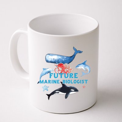 Future Marine Biologist Aspirational Boy Girl Coffee Mug