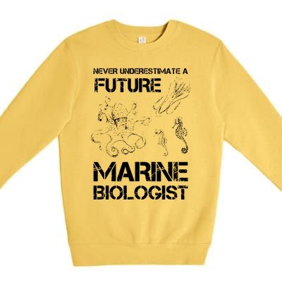 Future Marine Biologist Premium Crewneck Sweatshirt