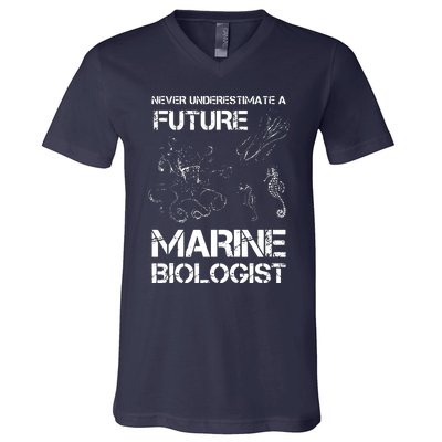 Future Marine Biologist V-Neck T-Shirt