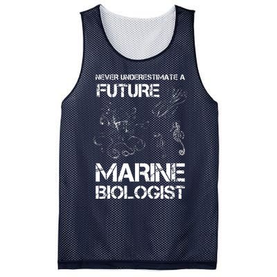 Future Marine Biologist Mesh Reversible Basketball Jersey Tank