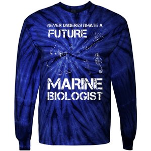 Future Marine Biologist Tie-Dye Long Sleeve Shirt