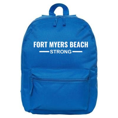 Fort Myers Beach Strong Community Strength Prayer Support 16 in Basic Backpack