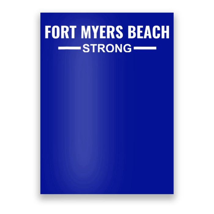 Fort Myers Beach Strong Community Strength Prayer Support Poster