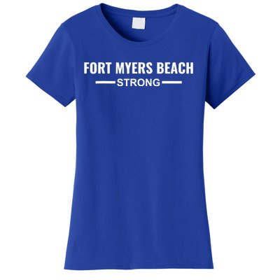 Fort Myers Beach Strong Community Strength Prayer Support Women's T-Shirt