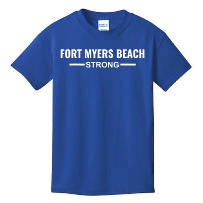 Fort Myers Beach Strong Community Strength Prayer Support Kids T-Shirt