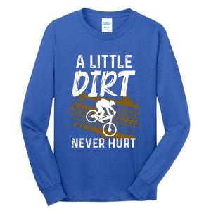 Funny Mountain Bike Gift For Mountain Biker MTB Tall Long Sleeve T-Shirt