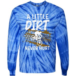 Funny Mountain Bike Gift For Mountain Biker MTB Tie-Dye Long Sleeve Shirt