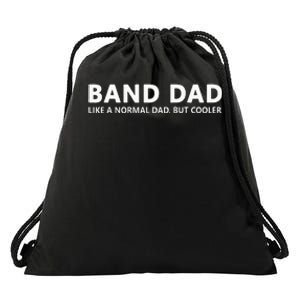 Funny Marching Band Father Band Dad Drawstring Bag