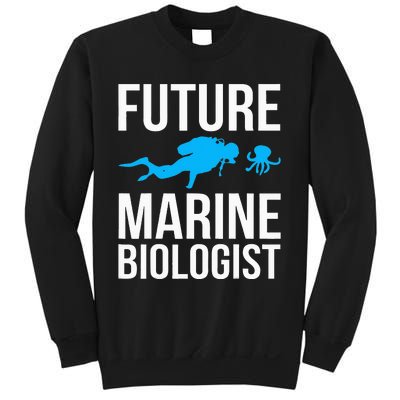 Future Marine Biologist Gift For Students Sea Life Sweatshirt