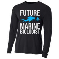 Future Marine Biologist Gift For Students Sea Life Cooling Performance Long Sleeve Crew